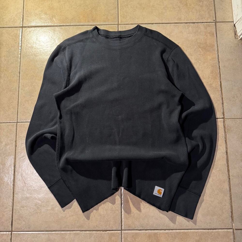 Y2k carhartt black thermal shirt Size L in Mens